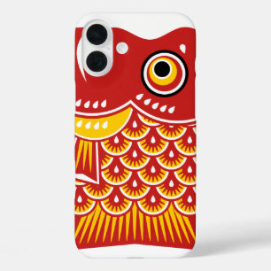 Coques iPhone 16 Plus Cascade de poisson japonais Koinobori