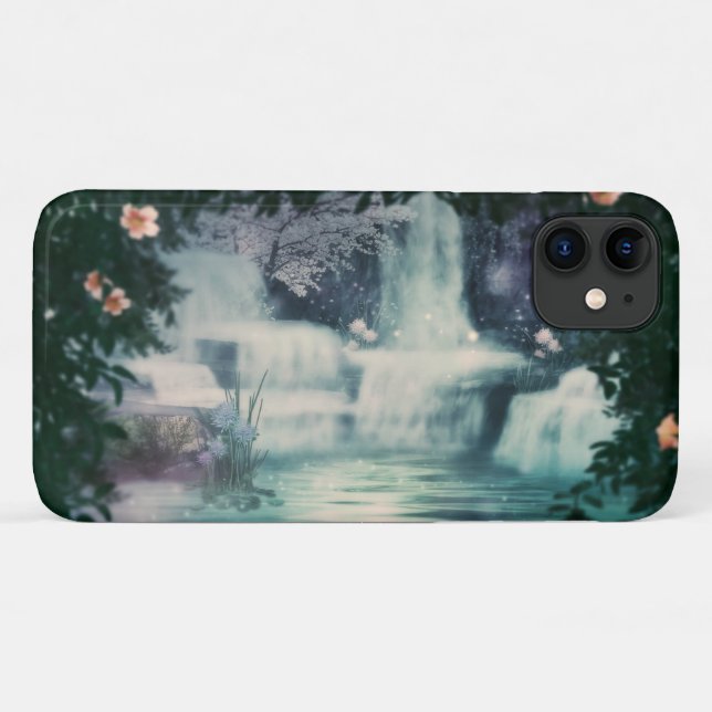 Coques Case-Mate iPhone Cascade Imaginaire (Dos (Horizontal))