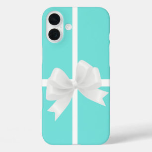 iPhone 16 Plus Case CASE PHONIQUE EN Glamour Bleu & BAS
