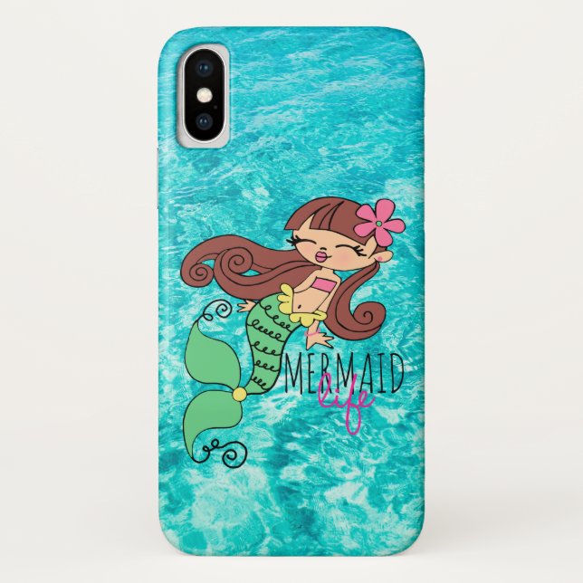 Coques Case-Mate iPhone Case téléphonique Mermaid Life (Dos)