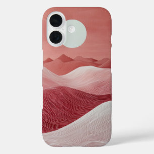 Coque Pour iPhone 16 Case téléphonique Sunset Hills