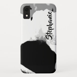 Case-Mate iPhone Case Casemate noir blanc moderne iPhone XR, XS, XS Max