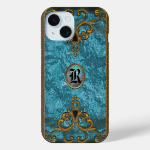 Coque Pour iPhone 15 Cashtra Victorian Jolie fille Monogramme