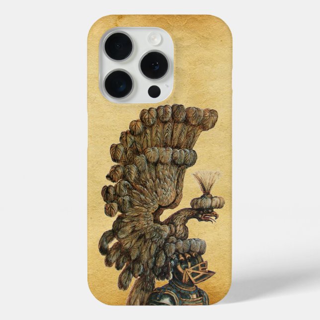 COQUES Case-Mate iPhone CASQUE DE CHEVALIER ANTIQUE AVEC PARC D'AGLE (Verso)