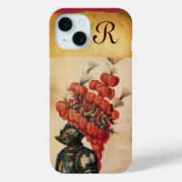 CASQUE DE CHEVALIER ANTIQUE, DRAGONS ET PIEDS ROUG