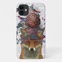 Casque d'oiseaux renard avec Artichoke