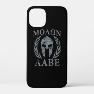 Coques Pour iPhone Casque spartiate Molon Labe Grunge