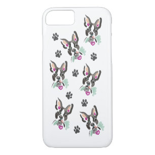 Case-Mate iPhone Case Casse téléphonique avec l'aquarelle Boston Terrier