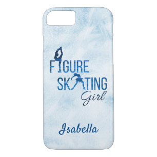 Case-Mate iPhone Case Casse téléphonique Lignes bleues de la patineuse