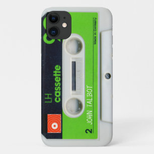 Case-Mate iPhone Case Cassette audio allemande rétro personnalisée iPC C