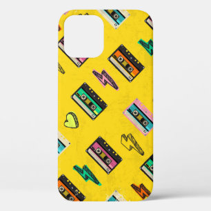 Case-Mate iPhone Case Cassette rétro : Design de Love Party des années 8