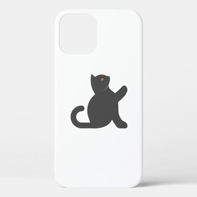 Coques Case-Mate iPhone Cat dit bonjour (Verso)
