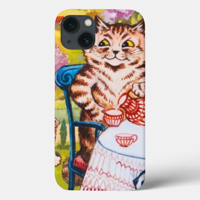 Coques Case-Mate iPhone Cat Garden Party (Verso)