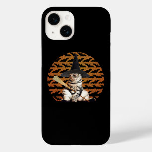 Coque Pour iPhone 14 Cat Halloween