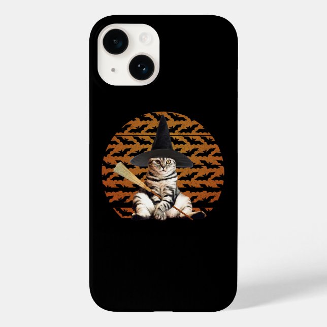 Coques Case-Mate iPhone Cat Halloween (Verso)