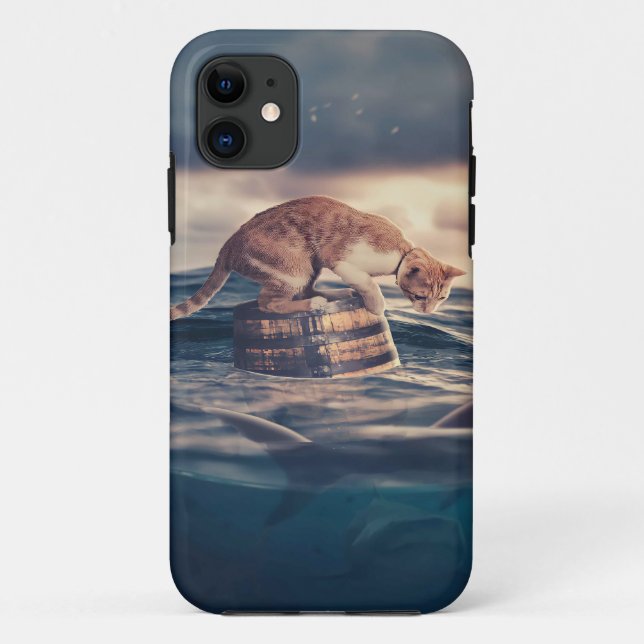 Coques Case-Mate iPhone Cat Nap Dream ou cauchemar (Dos)