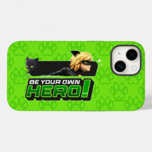 Coque Pour iPhone 14 Cat Noir   Soyez votre propre héros