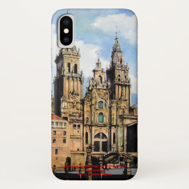 Coques Case-Mate iPhone Cathédrale Santiago de Compostela (A La Corogne) (Dos)