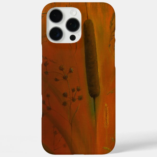 Coques Case-Mate iPhone Cattail plante des terres humides (Verso)