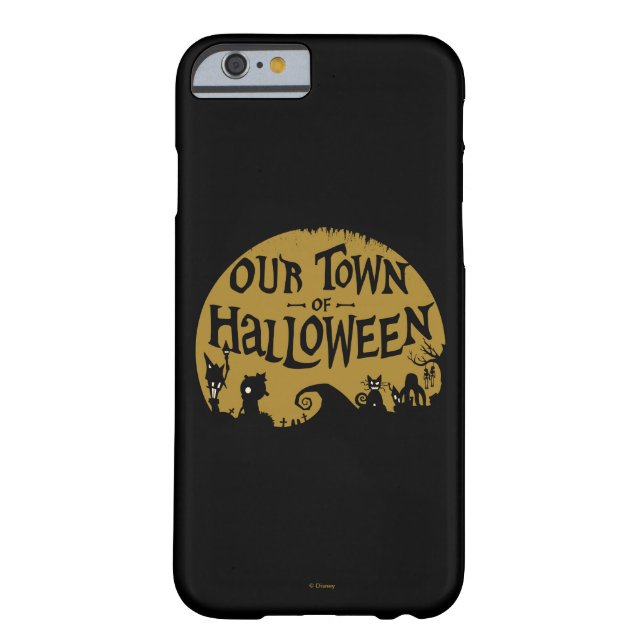 Coques Case-Mate iPhone Cauchemar avant Noël | Notre Ville D'Halloween (Dos)