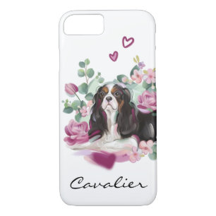 Case-Mate iPhone Case Cavalier d'art floral rose tricolore