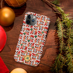 Case-Mate iPhone Case Cavalier Spaniel Vert Doré Chien Mignon Noël