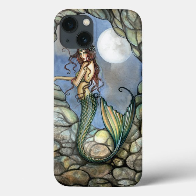Coques Case-Mate iPhone Caverne cachée Sirène Imaginaire d'art Sirènes (Verso)