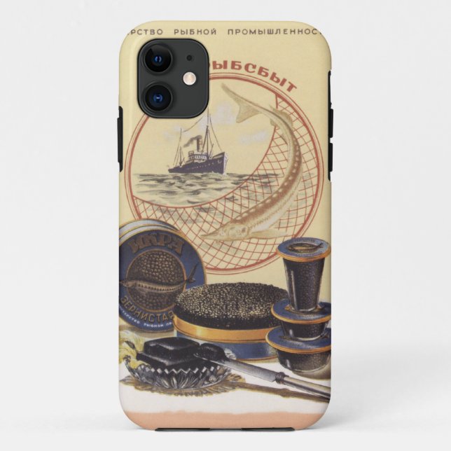 Coques Case-Mate iPhone Caviar noir (Dos)