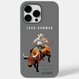 Coque Pour Pour iPhone 14 Pro Max Ce n'est pas mon premier RODEO : Bull rider