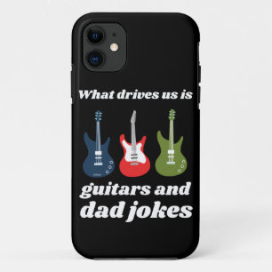 Case-Mate iPhone CASE CE QUI NOUS AMÈNE C'EST DES GUITARS ET DES PAPA J