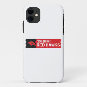 Case-Mate iPhone Case Cedar Springs Red Hawks