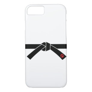 Coque iPhone 8/7 Ceinture noire, 黒帯 d'arts martiaux, 武道