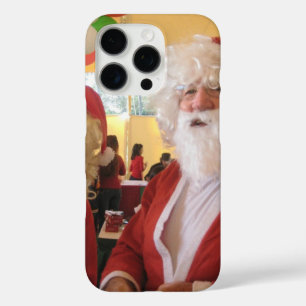 Coques iPhone 16 Pro Célébration de Noël de père Noël et Mme Claus - Fe