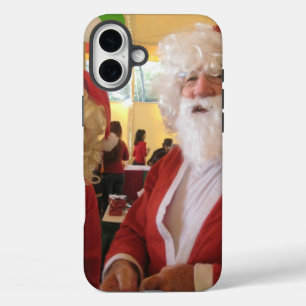 Coques iPhone 16 Plus Célébration de Noël de père Noël et Mme Claus - Fe