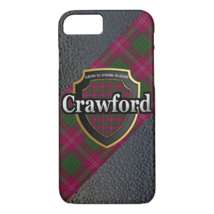 Coque iPhone 8/7 Célébration écossaise Clan Crawford