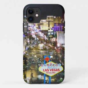 Coque iPhone 11 Célébration Las Vegas de mariage