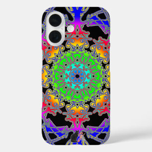 Coque Pour iPhone 16 Célébrer Glyph Spectra