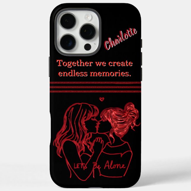 Coques Case-Mate iPhone Célébrer l'amitié et l'humour des femmes (Verso)