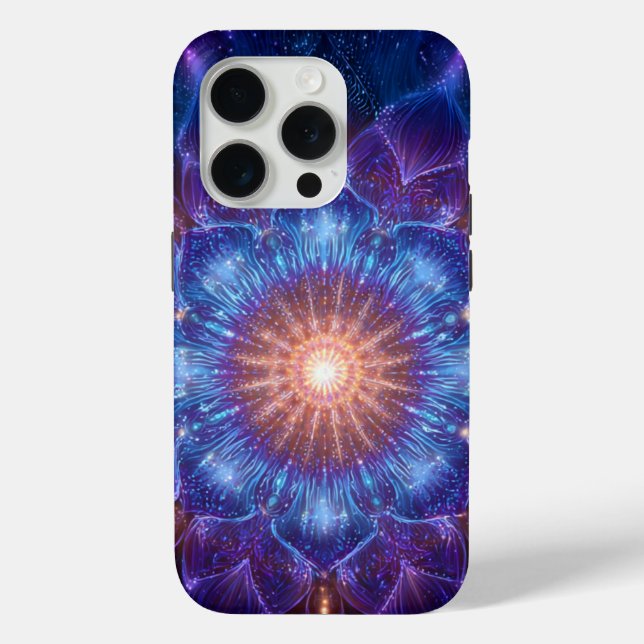 Coques Case-Mate iPhone Celestial Mandala Art – Starlight Bloom  (Verso)