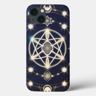 Case-Mate iPhone Case Celestial Moon Cycle Mandala – Sacred Geometry