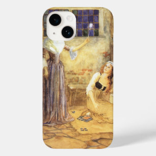 Coque Pour iPhone 14 Cendrillon de conte de fée vintage avec Fairy Gomè