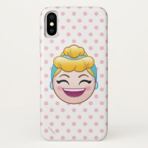 Coque iPhone X Cendrillon Emoji  Cendrillon - Heureux