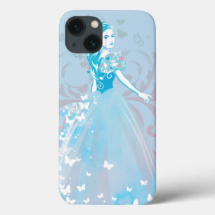 iPhone 13 Case Cendrillon fantaisie papillon fleurit