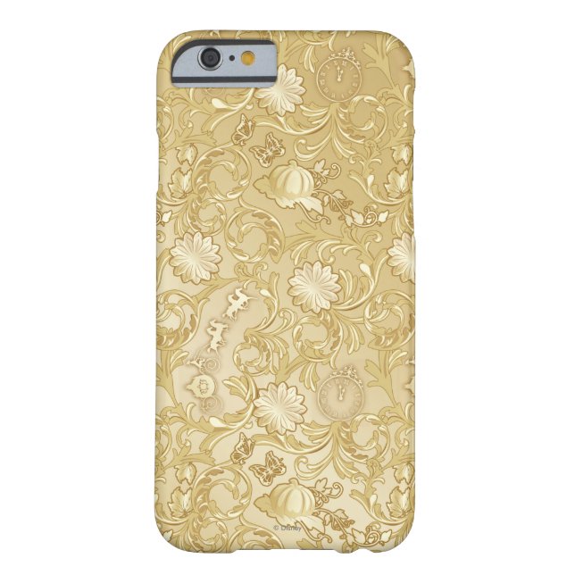 Coques Case-Mate iPhone Cendrillon Ornat Motif doré (Dos)