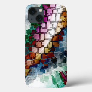 iPhone 13 Case Centré sur le cube