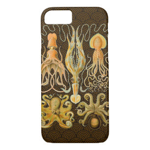 Coque iPhone 8/7 Cephalopod poulpe calmar Nature marine