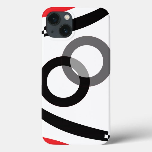 Coques Case-Mate iPhone Cercle arc géométrique (Verso)