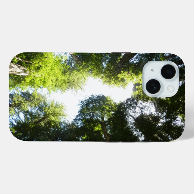 Coques Case-Mate iPhone Cercle de séquoias au parc national Redwood (Verso (horizontal))