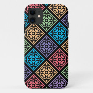 Case-Mate iPhone Case Cercles abstraits colorés et couverture téléphoniq