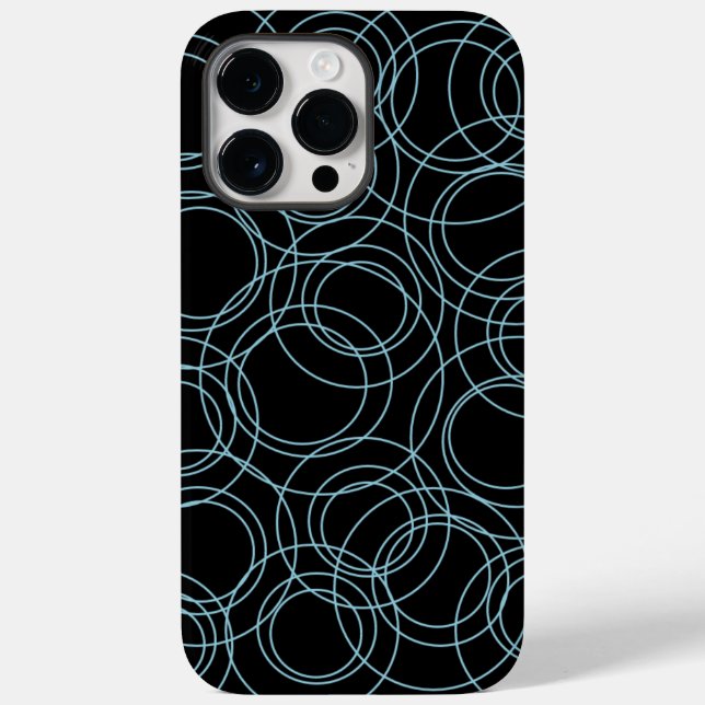 Coques Case-Mate iPhone Cercles atomiques (Verso)
